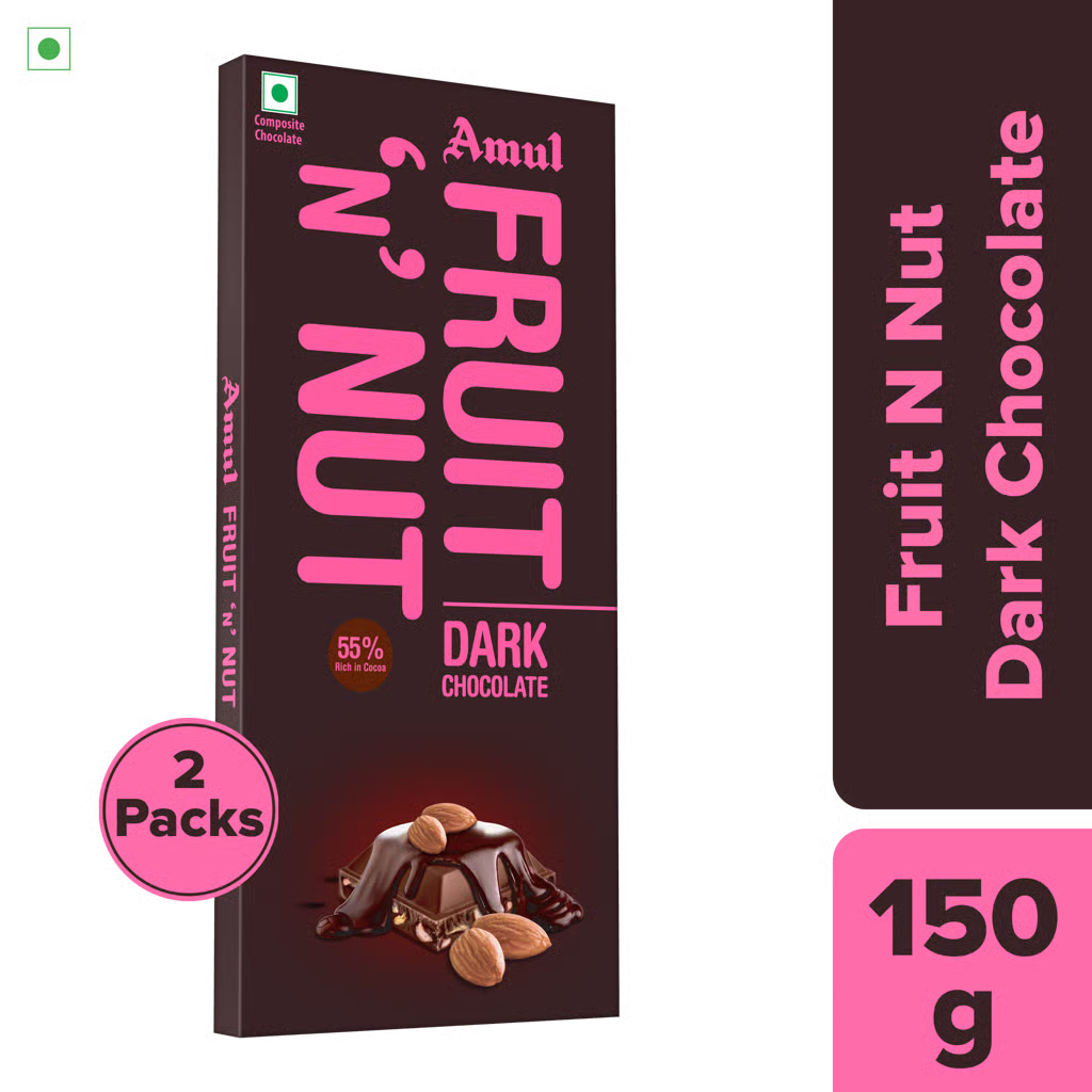 Amul Fruit & Nut chocolate