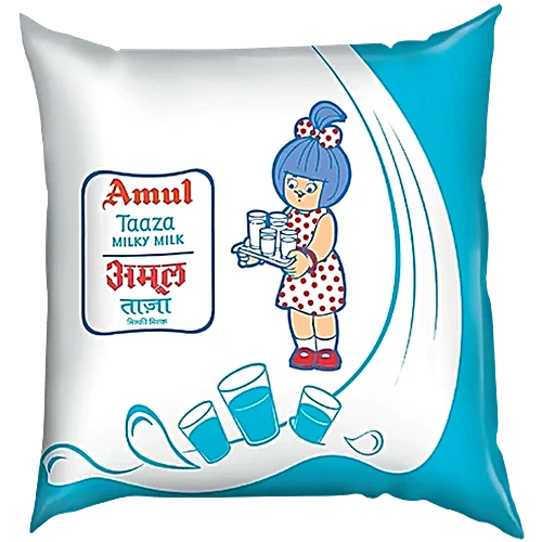 Amul taza milk pouch 500ml